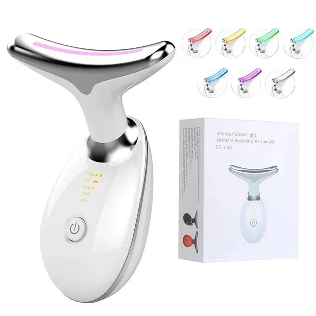 3-in-1 Face & Neck Firming Massager – Sculpt, Soothe, Refresh