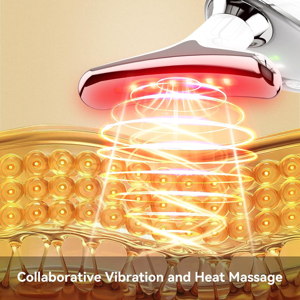 3-in-1 Face & Neck Firming Massager – Sculpt, Soothe, Refresh