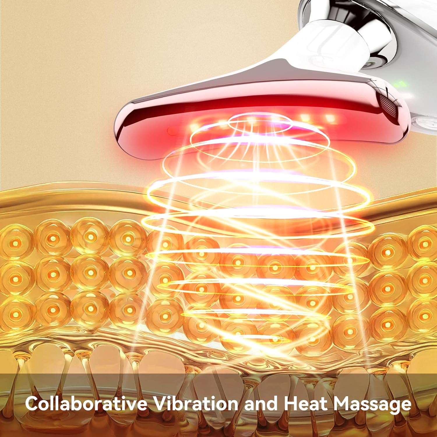 3-in-1 Face & Neck Firming Massager – Sculpt, Soothe, Refresh